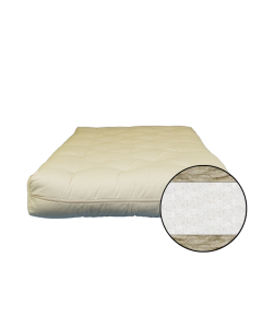 8 inch Cotton and Wool Fiber Futon - Chair